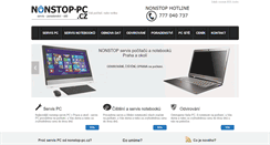 Desktop Screenshot of nonstop-pc.cz